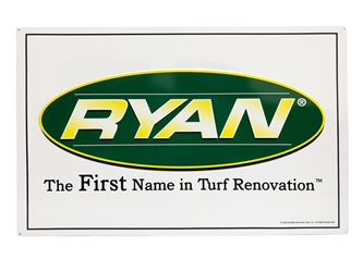 Ryan 3 x 2’ Outdoor Metal Tacker Sign 